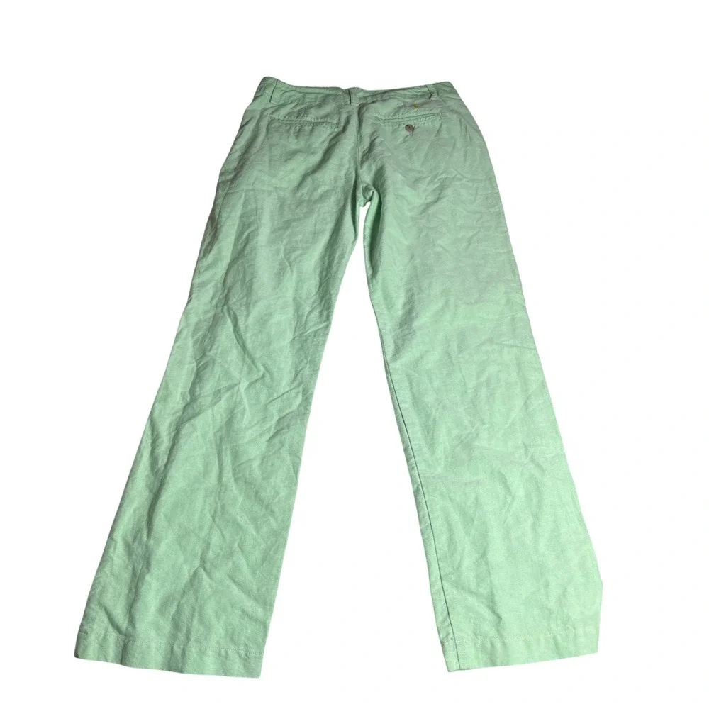 Boys Mint Green Oxford Pants Straight‎ Leg Polo Ralph Lauren 14